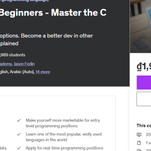 C Programming For Beginners - Master the C Language Free Download