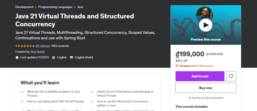 Java 21 Virtual Threads and Structured Concurrency