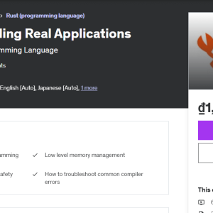 Learn Rust by Building Real Applications free download