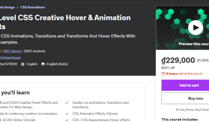 Next Level CSS Creative Hover & Animation Effects