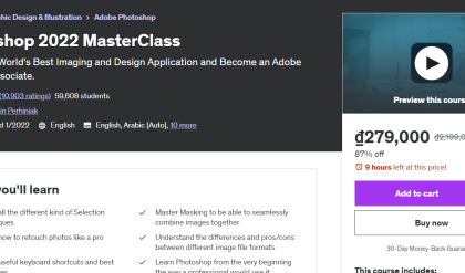 Photoshop 2022 MasterClass Free Download