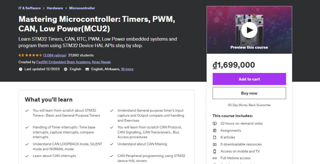 Mastering Microcontroller Timers, PWM, CAN, Low Power(MCU2)